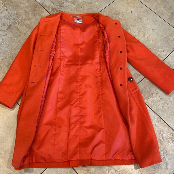 Worthington Elegant Winter Long Coat 54% Wool size S - Picture 10 of 12